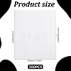 300Pcs Non-woven Fabric Tear Away Machine Embroidery Stabilizer DIY-WA0001-26-2