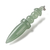 Natural Green Aventurine Big Pendants G-H338-03P-07-2