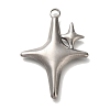 304 Stainless Steel Pendants STAS-H223-18AS-01-1