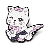 Cat Enamel Pin JEWB-E023-03EB-04-1