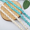 4 Strands 4 Styles Dyed Synthetic Turquoise Beads Strands Sets G-AR0005-41B-5