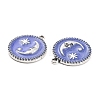 Alloy Enamel Pendants FIND-C032-08B-01P-2