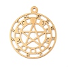 201 Stainless Steel Pendants STAS-Z109-02G-1-1