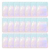 40Pcs Rectangle Glitter Holographic Plastic Resealable Packaging Bags ABAG-TA0001-97B-03-2