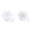 Opaque Acrylic Flower Bead Caps SACR-Q099-M45A-5