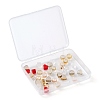 40Pcs Silicone & Resin Ear Nuts SIL-ZZ0001-01-6