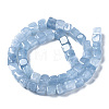 Dyed Natural White Jade Beads Strands G-S364-083A-03-3