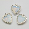 Heart Opalite Pendants GP356-5-2