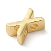 Rack Plating Brass Slide Charms KK-M254-15G-X-2