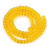 Transparent Glass Beads Strands GLAA-T032-T4mm-11-3