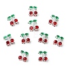 Brass Micro Pave Cubic Zirconia Beads KK-CJC0007-010S-8