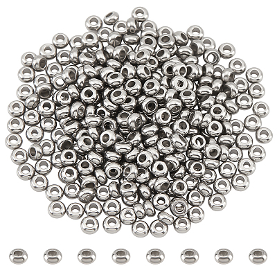  202 Stainless Steel Beads STAS-NB0001-64A-1