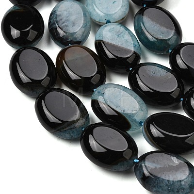 Natural Agate Beads Strands G-F820-N01-01B-1