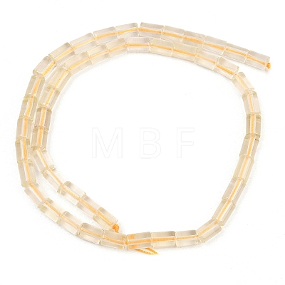 Heated Natural Lemon Quartz Beads Strands G-F832-B01-01-1