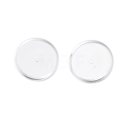 Brass Ear Studs Settings IFIN-Q005-S-NR-1