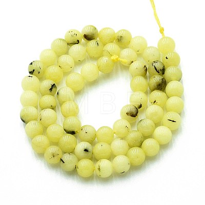 Natural Quartz Beads Strands G-N355-6mm-53-1