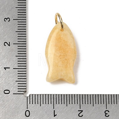 Natural Topaz Jade Pendants X-G-A297-01G-06-1