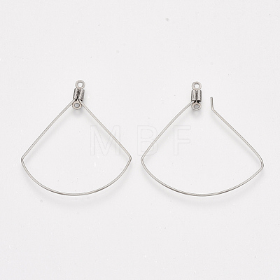 304 Stainless Steel Wire Pendants STAS-S103-11-1