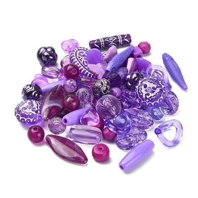100G Acrylic Beads SACR-YW0001-41G-1