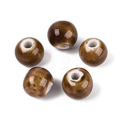 Vintage Handmade Porcelain Beads PORC-Q006-13A-34-1
