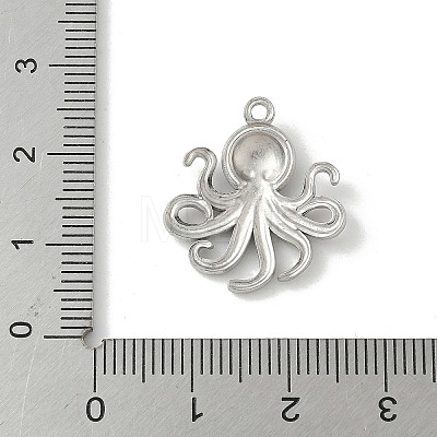 304 Stainless Steel Pendants STAS-Z144-14E-P-1