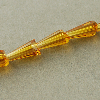 Transparent Glass Beads Strands GLAA-Q035-9-1