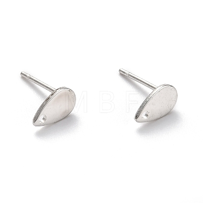 Non-Tarnish 304 Stainless Steel Stud Earring Findings LS-STAS-L211-05C-P-1