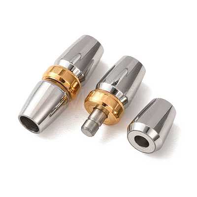 303 Stainless Steel Bayonet Clasps SA-CBA15BC-07GP-1