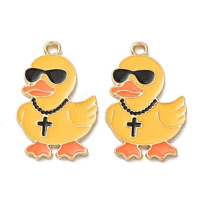 Alloy Enamel Pendants AL-CBA5FAE-04G-A-1