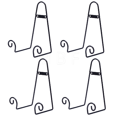 4Pcs Iron Wall-Mounted Display Easel OFST-GO0001-08-1