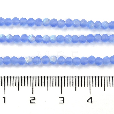 Imitation Jade Glass Beads Strands EGLA-A034-T2mm-MB14-1