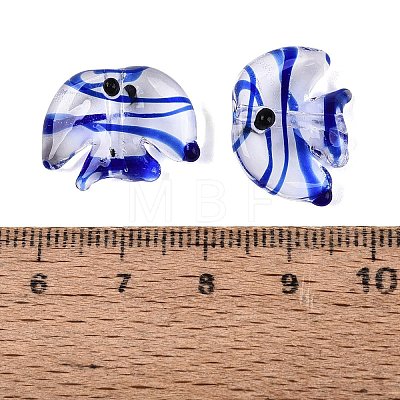 Handmade Transparent Lampwork Beads LAMP-N042-20-1