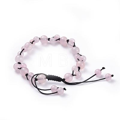 Adjustable Nylon Cord Braided Bead Bracelets BJEW-JB04520-1