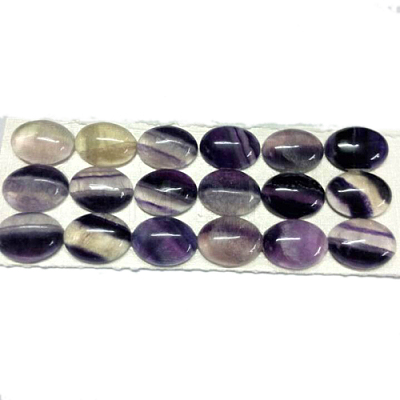 Natural Fluorite Cabochons G-I065-30x22mm-1