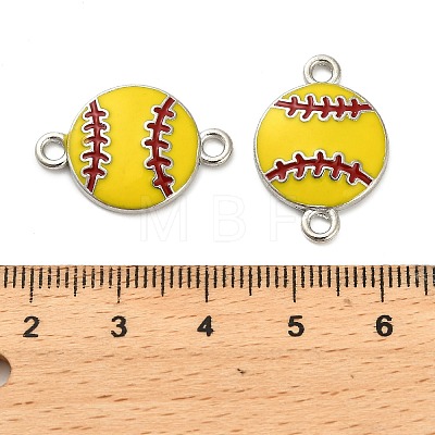 Alloy Enamel Connector Charms ENAM-L048-01P-04-1