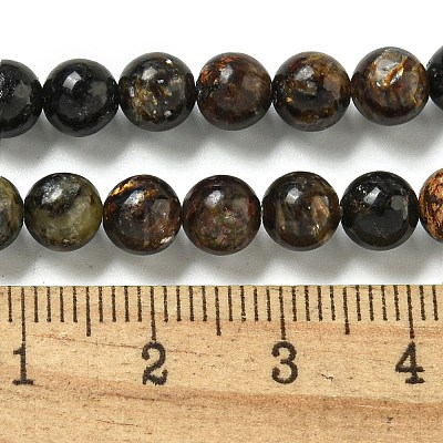 Natural Phlogopite Beads Strands G-P546-A01-02-1