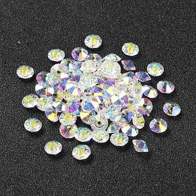 Glass Imitation Austrian Crystal Beads GLAA-F113-01-1