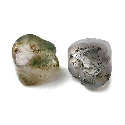 Natural Tree Agate European Beads G-C269-01B-1