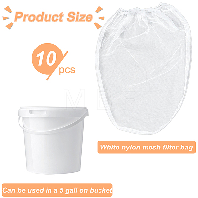 Polyester Filter Bag AJEW-WH0041-34-1