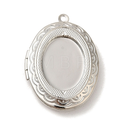 Rack Plating Brass Locket Pendants LS-KK-K277-05P-1