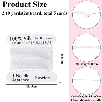 Pure Silk Cord OCOR-WH20019-02A-1
