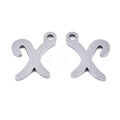201 Stainless Steel Charms X-STAS-T044-217P-X-1