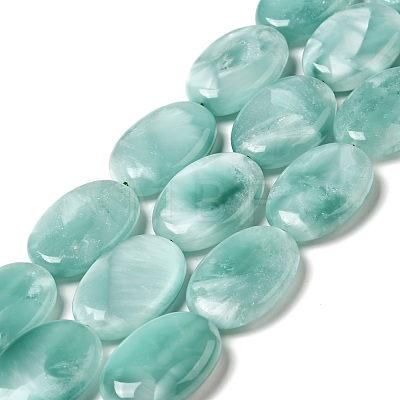 Natural Glass Beads Strands G-I247-30C-1