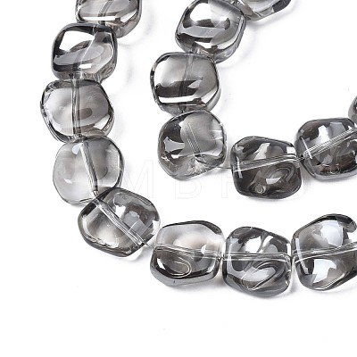 Electroplate Glass Beads Strand EGLA-S188-21-A01-1