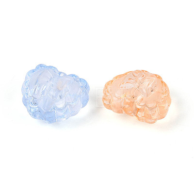 Transparent Acrylic Beads TACR-T029-27M-1