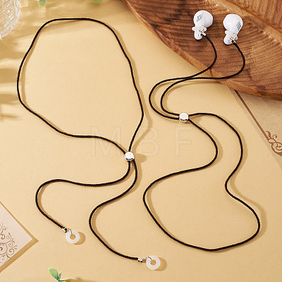 2Pcs Polyester Earphone Cord Straps HJEW-TAC0164-1