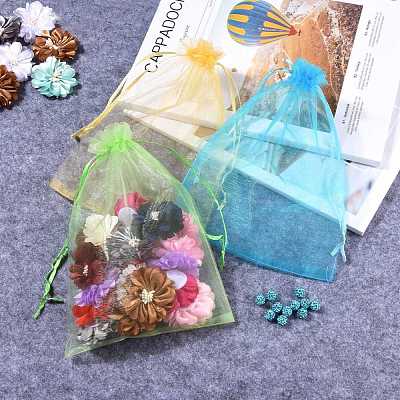 Rectangle Jewelry Packing Drawable Pouches OP-S004-17x23cm-M-1