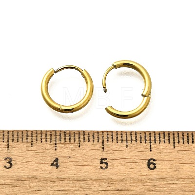 304 Stainless Steel Hoop Earrings for Women EJEW-M068-15K-G-1