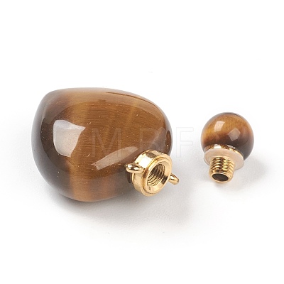 Natural Tiger Eye Pendants G-H252-C05-1