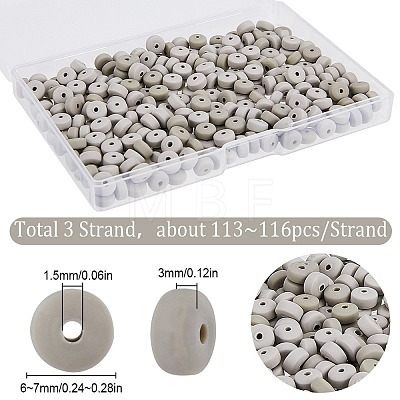 SUNNYCLUE 3 Strands Handmade Polymer Clay Beads Strands CLAY-SC0001-67B-1